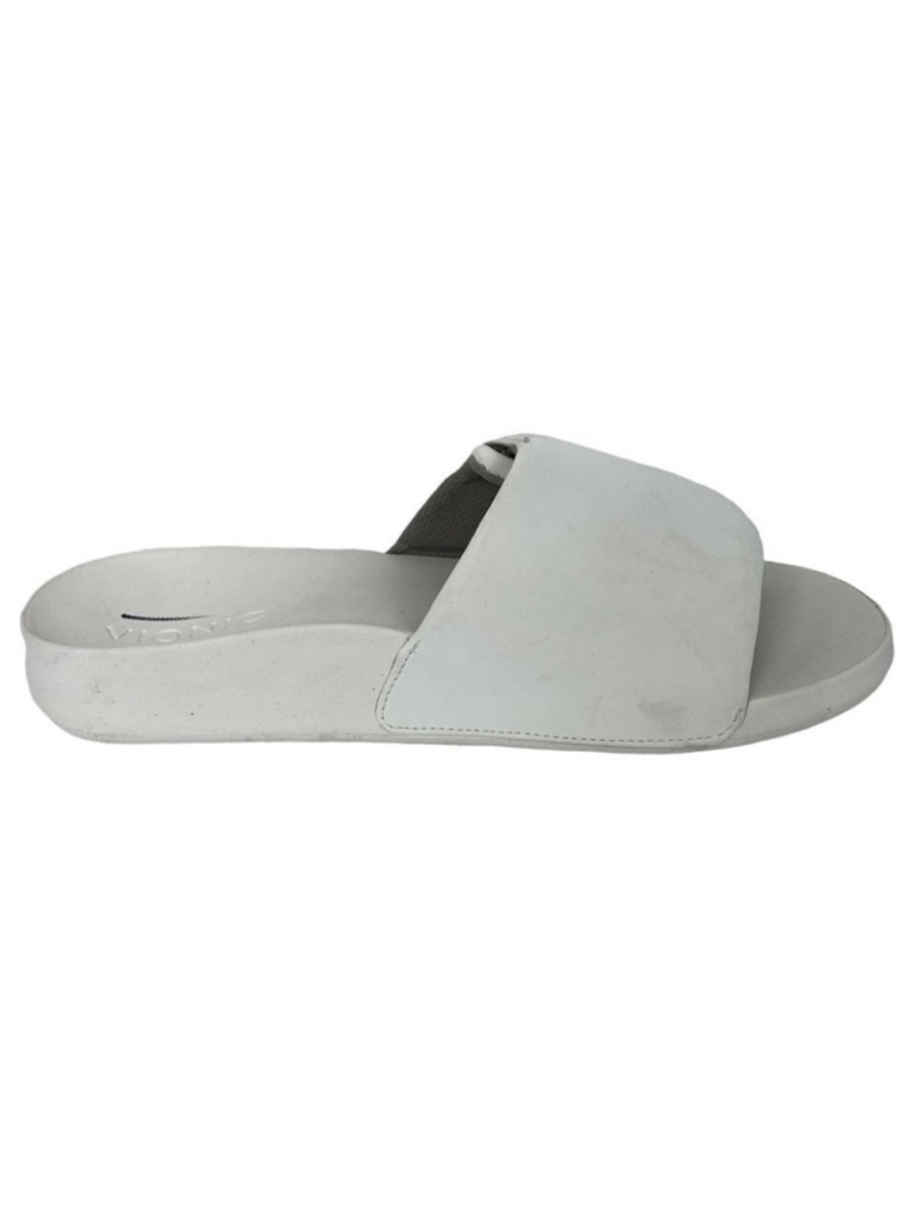 Vionic Keira Slide Sandals Slip On White Size 6 Nordstrom Shoe Minimalist Slides
